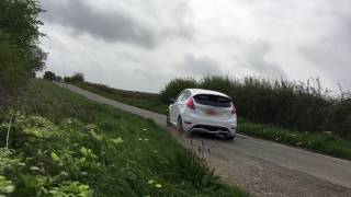 Fiesta Mk7 Zetec S 16 TDCI backbox delete setting off sound [upl. by Abdel]