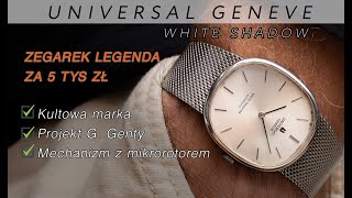 Recenzja zegarka UNIVERSAL GENEVE WHITE SHADOW [upl. by Sayers711]