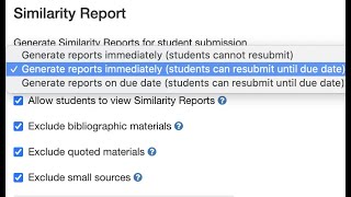 Resubmit assignments with Turnitin app in Canvas [upl. by Ahsenet]