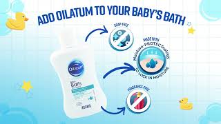 Gently Cleanse Baby’s Skin with Oilatum [upl. by Hcab]