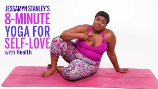 Jessamyn Stanleys 8Minute Yoga for SelfLove  Health [upl. by Sande]