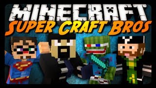 Minecraft SUPER CRAFT BROS BATTLE w AntVenom amp Friends [upl. by Joye]