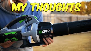 Review of the EGO 530 CFM Leaf Blower  Itll blow you away [upl. by Martens228]