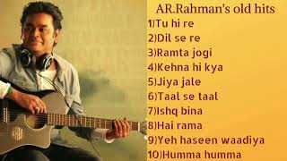 Best Of AR Rahman 💝 AR Rahman Old Hits  AR Rahman Hits Bollywood Songs  AR Rahman Best Songs [upl. by Yennep551]