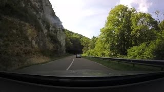 Roadtrip 2016 47  France N83  D468  D472 Samson to VilleneuvedAmont [upl. by Ardaid339]