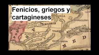 HISTORIA Las colonizaciones históricas fenicios griegos y cartagineses [upl. by Clo]