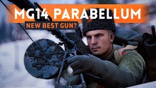 ► IS THIS BATTLEFIELD 1S NEW BEST WEAPON  MG14 Parabellum In The Name Of The Tsar DLC Gameplay [upl. by Iman]