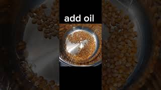 How to make POP CORN easy recipe homemade deliciousfood [upl. by Lundberg]