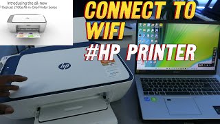 How to Connect HP Deskjet Printer to WIFI Using Your Laptop [upl. by Caryn]