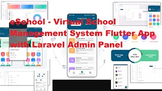 eSchool  Virtual School Management System Flutter App with Laravel Admin Panel  How to Null App [upl. by Infield36]