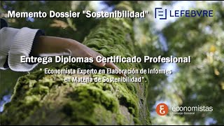 Memento Sostenibilidad y entrega diplomas [upl. by Laurette507]