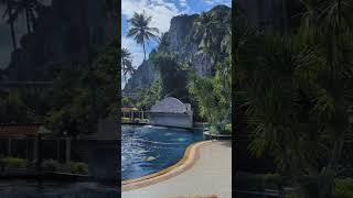 Aonang Silver Orchid Resort Swimming Poool View in Krabi Thailand [upl. by Talanta]