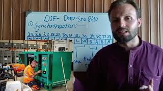 Deepsea 8610 generators synchronization wiring diagram explanation [upl. by Eniahs]