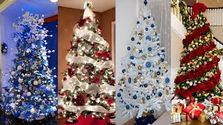 🎄100 IDEAS ARBOLES NAVIDEÑOS 2024  TENDENCIAS DECORACIÓN NAVIDEÑA 2024  DISEÑOS ÁRBOL DE NAVIDAD🎄 [upl. by Katlin]