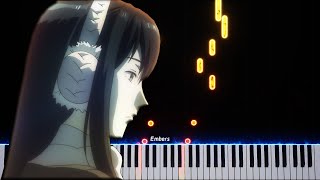 Parasyte OST  Next To You Synthesia  Samijan Piano [upl. by Yevreh]