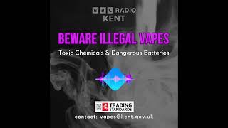 BBC Radio Kent interview Trading Standards about illegal vapes [upl. by Nilyad447]