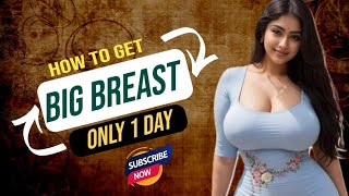 Big Boobs How to enlarge breasts at Home remedies breast augmentation [upl. by Aleil]