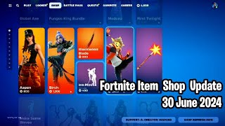 🔥 Fortnite Item Shop Update June 30 2024 Madcap Sunspot and More 💎 [upl. by Aral]