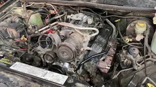 1997 Jeep Grand Cherokee Change head gaskets  part 5 [upl. by Onidranreb452]