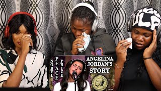 Angelina Jordan Reaction quotUnchained Melodyquot Live Performance for the Nobel Peace Prize Laureate [upl. by Atelokin]