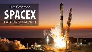 Watch live SpaceX Falcon 9 rocket launches 20 Starlink satellites from Vandenberg California [upl. by Hgielyak]