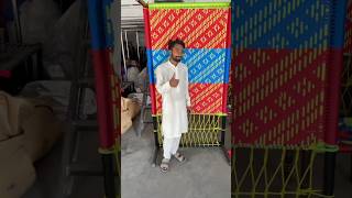 How Amazing Cot Weaving Process by Hand handmade charpai weaving satisfying howto working [upl. by Acie]