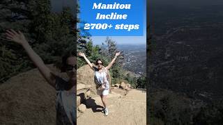 Walked 27k steps up the Manitou Incline🤩 stairclimb [upl. by Aehc]