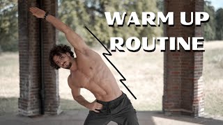 WARM UP ROUTINE BEFORE WORKOUT  Quick and Effective  Rowan Row [upl. by Phi]