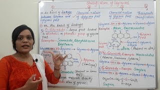 Class 53  Glycosides Part 03  Types of Glycosides  Classification of Glycosides Part 01 [upl. by Arta]