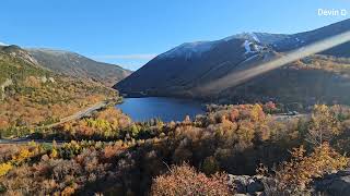 Artist Bluff Trail Franconia New Hampshire hiking trail [upl. by Luba]