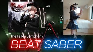 Ludicin  Fallen Symphony  【beat saber  ビートセイバー】 [upl. by Llerej]