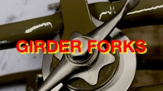 Royal Enfield Project Part 42 Girder Forks [upl. by Ajup465]