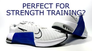 2023 Nike Metcon 9 White Racer Blue Review  Perfect For Strength Training [upl. by Windzer]