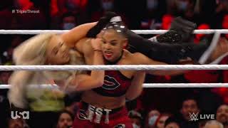 WWE RAW BIANCA BELAIR VS DOUDROP VS LIV MORGAN 011022 [upl. by Norm851]