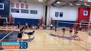 2024 High School Girls Varsity Volleyball  Edgemont HS vs Eastchester HS [upl. by Cyprian]