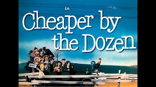 Clifton Webb Myrna Loy Jeannie Crain Cheaper By The Dozen 1950 2006 Australian DVD Closer Look [upl. by Aisor315]