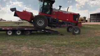 Donahue 81230 and a Massey Ferguson WR9870 [upl. by Sira]