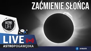 Całkowite zaćmienie Słońca 🌞 Kometa PonsBrooks ☄️ Słoneczny QUIZ Oglądamy relacje 🌞  Na żywo 270 [upl. by Ateikan]