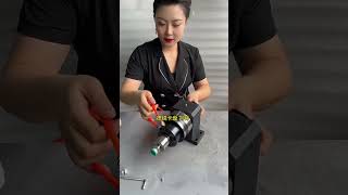 Expanding new mandrel air collet chuck spindle holder polishing machine collet chuckEpisode223 [upl. by Dafodil]