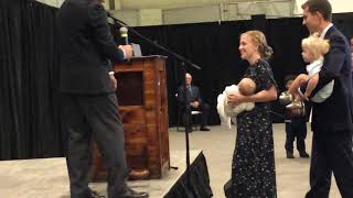 October 13 2019 Baby Dedication  The Branham Tabernacle with Pastor Joseph Branham [upl. by Simsar]