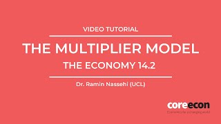 Video tutorial The multiplier model [upl. by Millburn]