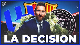 Lionel Messi A ENFIN CHOISI son NOUVEAU CLUB  JT Foot Mercato [upl. by Orrin]