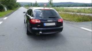 Audi S6 Pedal to the Metal  Eargasm Brutal sound [upl. by Airamesor783]