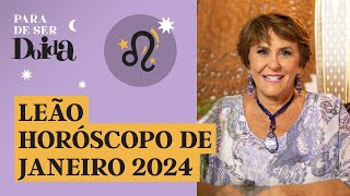 LEÃO  JANEIRO de 2024 MÁRCIA FERNANDES faz PREVISÕES para o SIGNO [upl. by Benoite422]