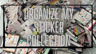 Organize My Happy Planner Sticker Book Collection [upl. by Arlee385]