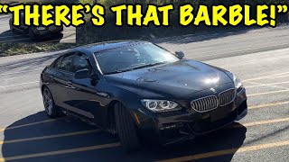 2014 BMW 650i 44L Twin Turbo V8 w Muffler Delete [upl. by Gaudette974]