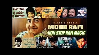 Nonstop Mohommad Rafi Songs  Golden Collection of Mohd Rafi Songs  Collection 5 [upl. by Nytram]