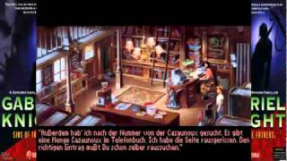 Lets Play Together w plexci Gabriel Knight I  Tag 23  16 Deutsch  German [upl. by Aerdnaed254]