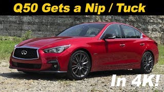 2018 Infiniti Q50 First Drive Review  In 4K UHD [upl. by Eelannej]