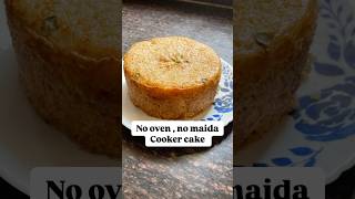 No oven  No maida  No egg Cooker Cake  Cake Recipe cake easycakerecipe shorts cakerecipe [upl. by Assirolc]